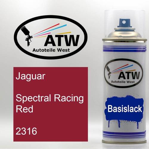 Jaguar, Spectral Racing Red, 2316: 400ml Sprühdose, von ATW Autoteile West.